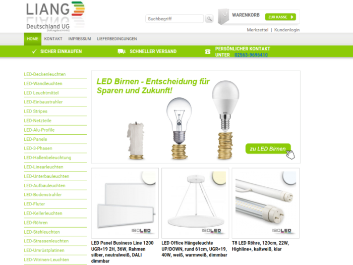 Onlineshop-LIANG